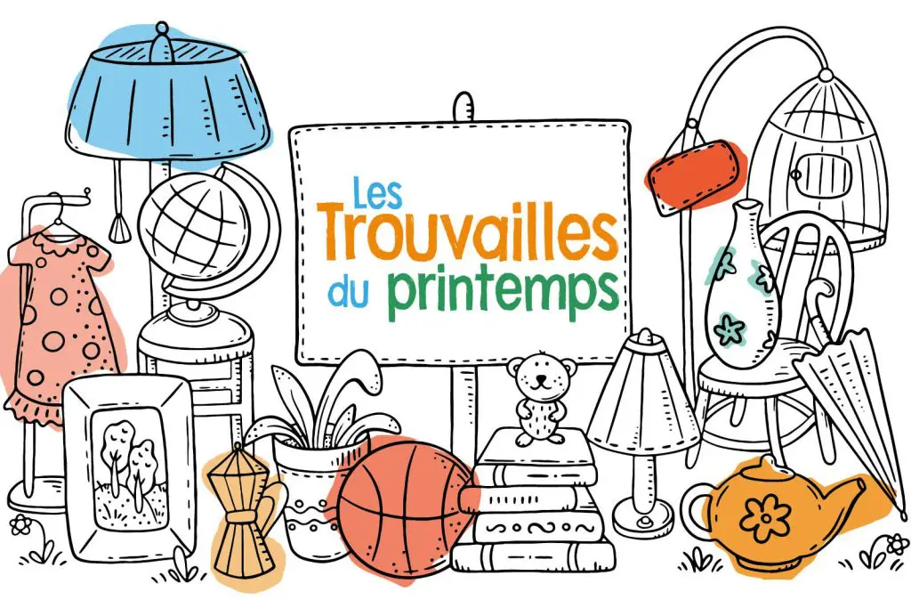 Participez aux trouvailles du printemps les 24 et 25 mai prochains : prévoyez votre vente-débarras !