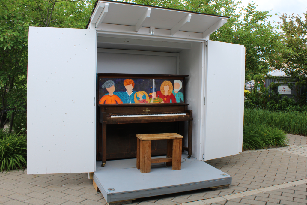 Le piano public est de retour à la halte du Village&nbsp;!