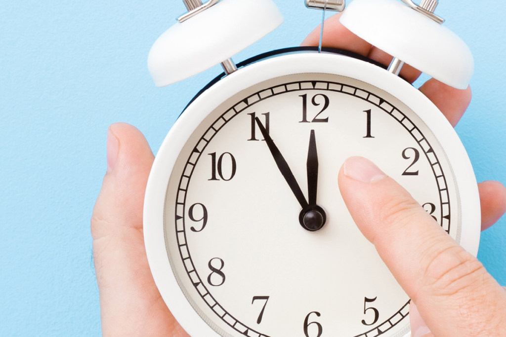 Retour à l’heure normale dimanche prochain