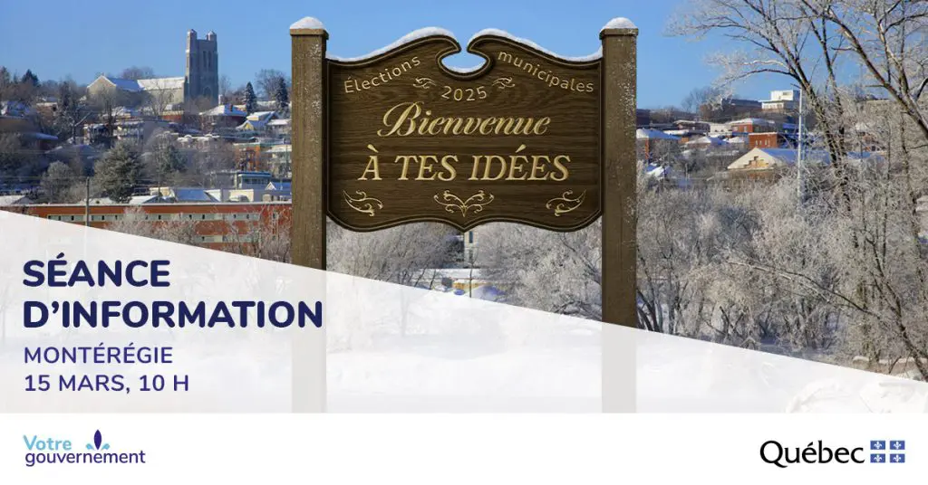 Séances d’information sur la politique municipale