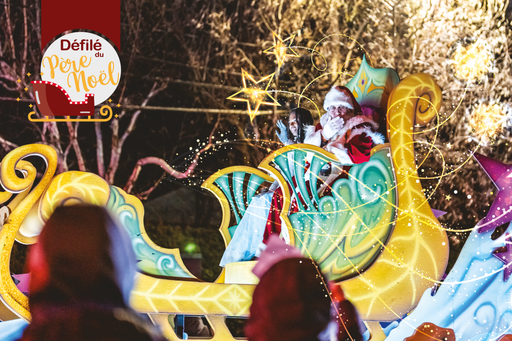 Défilé du père Noël : Participez à la magie des fêtes demain soir !
