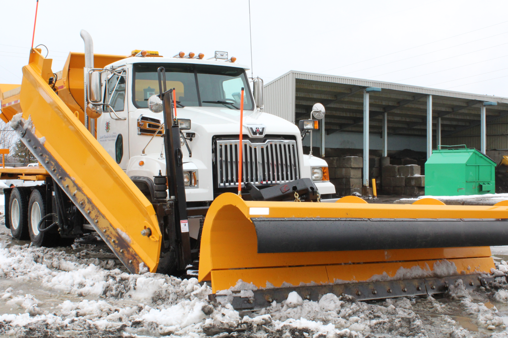 Nettoyage des rues en prévision de la pluie
