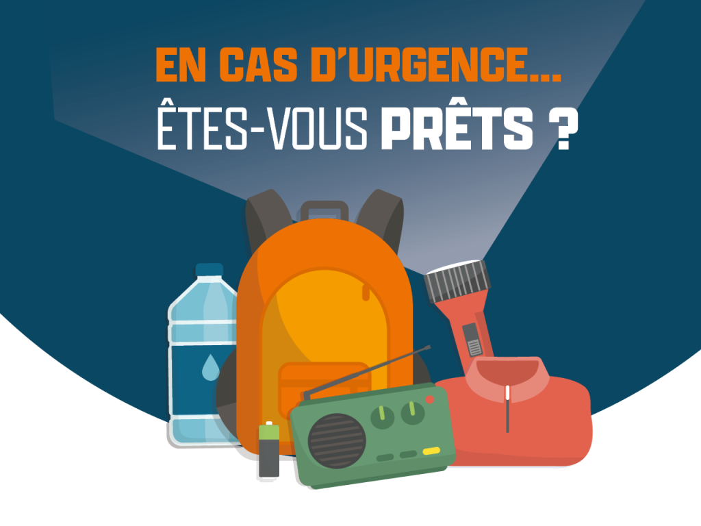 Semaine de la sécurité civile : En cas de mesures d&rsquo;urgence, soyons prêts, ensemble!