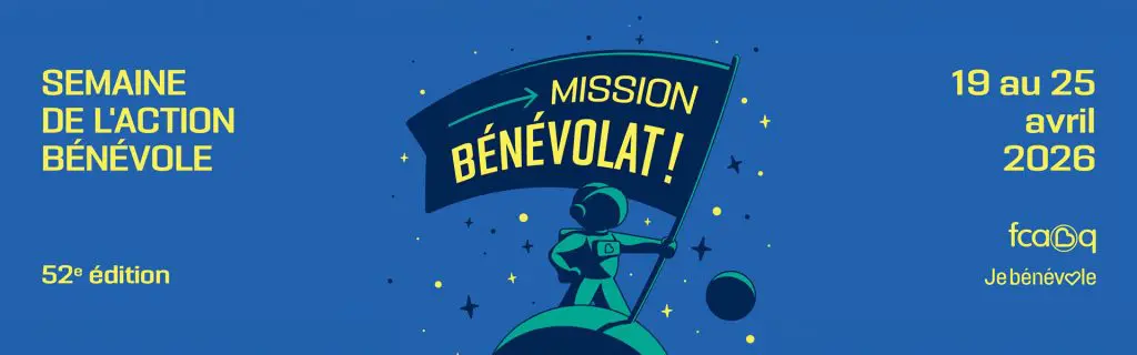 Semaine de l&rsquo;action bénévole : Changeons le monde en bénévolant!