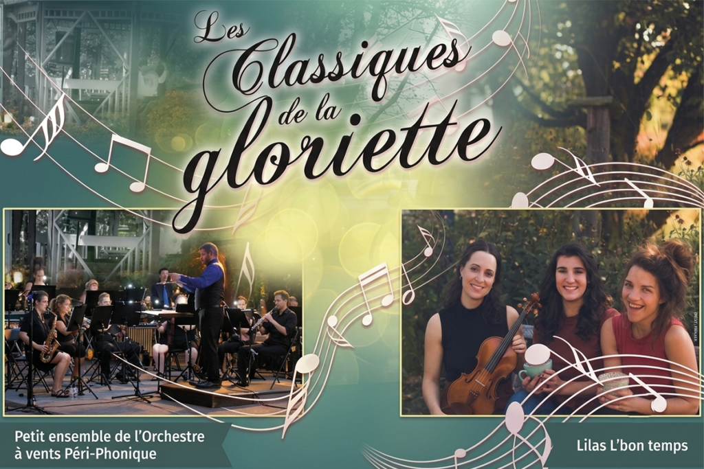 Classiques de la gloriette : Assistez à deux matinées en plein air tout en musique !