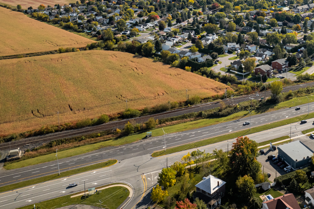 Projet de la RIEVR : Ajout d&rsquo;une nouvelle conduite d&rsquo;aqueduc en bordure du boul. Sir-Wilfrid-Laurier (route 116)