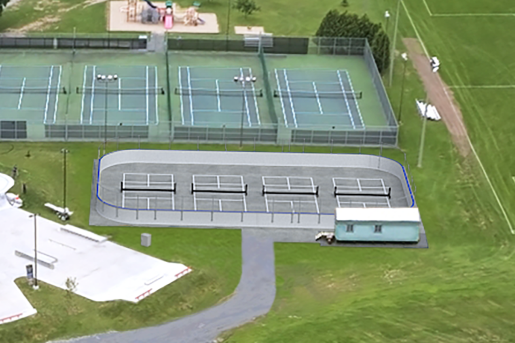 Aménagement d&rsquo;une patinoire et de terrains de&nbsp;pickleball au parc du Ruisseau : Travaux et entraves dès la mi-août