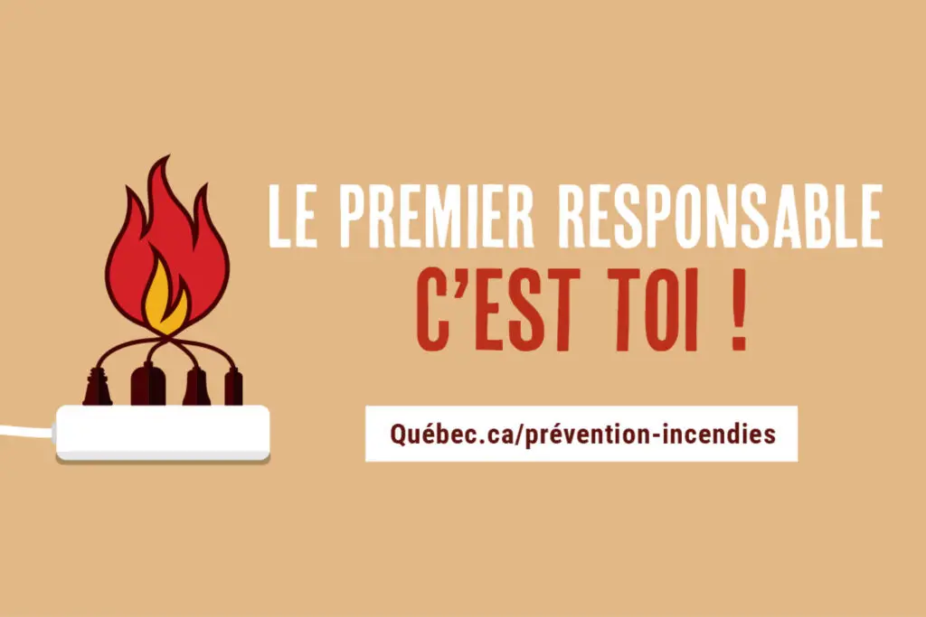 Semaine de la prévention des incendies : le premier responsable, c’est toi&nbsp;!
